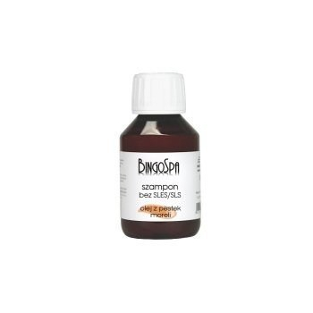 BINGOSPA Szampon bez SLES/SLS z olejem z pestek moreli 100ml   